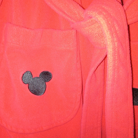Walt Disney Mickey Mouse red robe size L - Picture 4 of 4